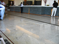 Hotel Lobby Floor Finish